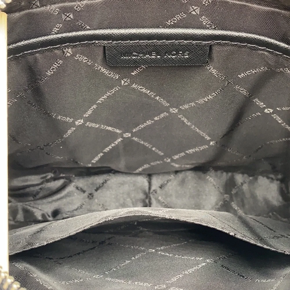 MICHAEL KORS JST LARGE EAST WEST CROSSBODY BLACK - Picture 11 of 13